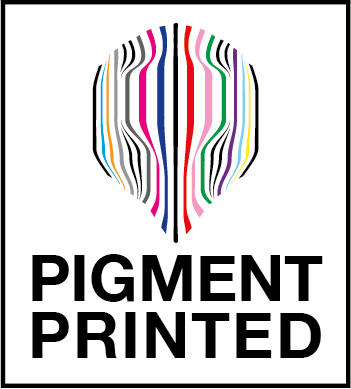 PIGMENT PRINTED logo for inkjet and giclée prints